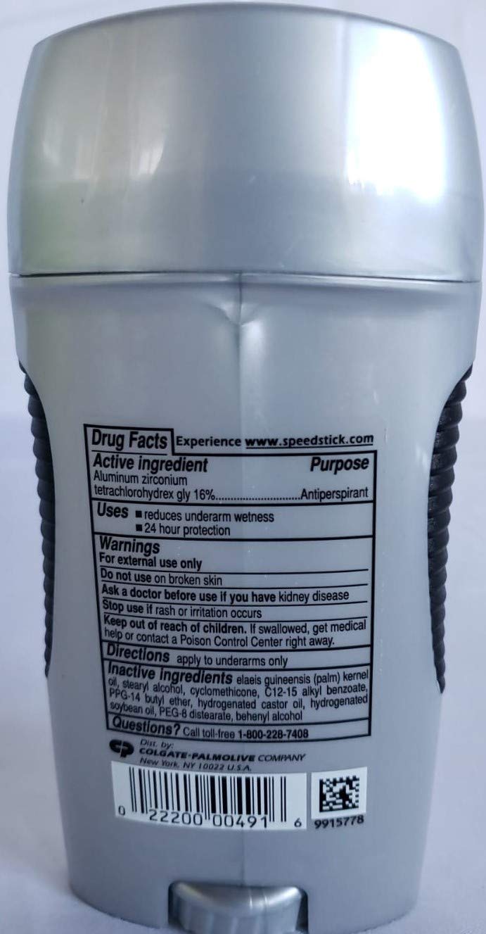 Speed Stick Power Anti-Perspirant Deodorant Unscented 3 oz (Pack of 10)