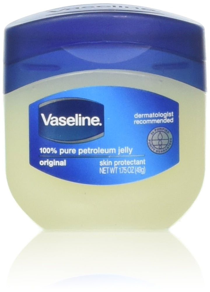 Vaseline Pack Of 4 : Petroleum Jelly Original 1.75 Oz (Pack Of 4), Multicolor