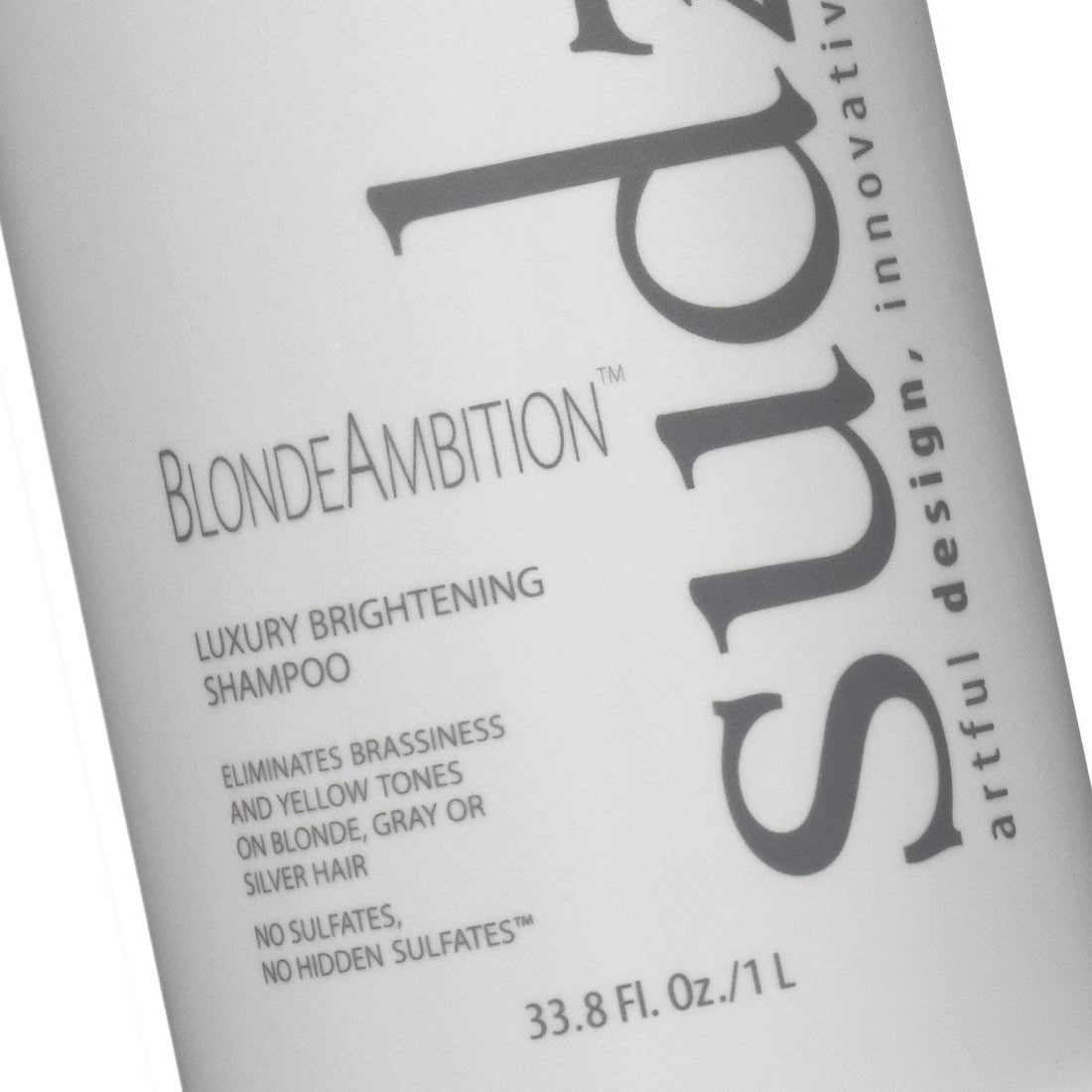 SUDZZFX BlondeAmbition Luxury Brightening Shampoo, 33.8 Fl Oz