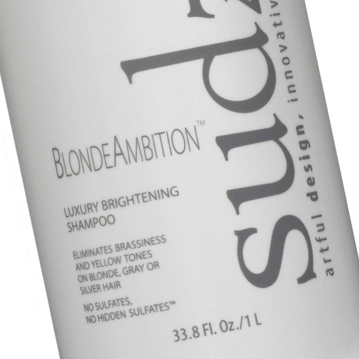 SUDZZFX BlondeAmbition Luxury Brightening Shampoo, 33.8 Fl Oz