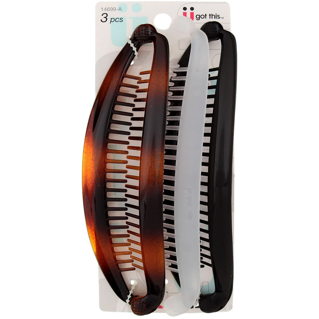 Scunci Effortless Beauty, Banana Barrettes by Scunci