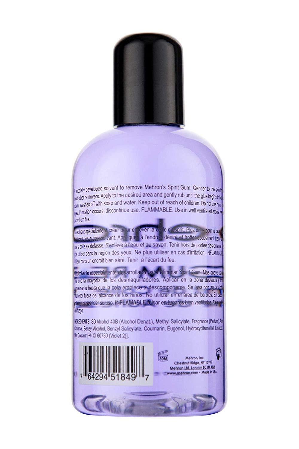 Mehron Makeup Spirit Gum Remover (9 ounce)