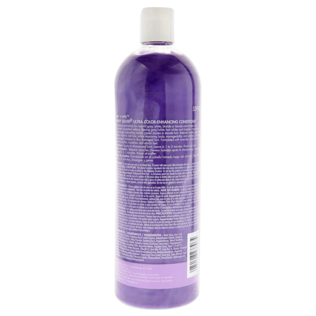 One 'n Only Shiny Silver Ulta Color Enhancing Conditioner Conditoner Unisex 33.8 oz