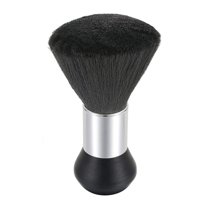 Healthcom Barber Neck Duster Brush Hair Cutting Kits Hair Salon Hair Removal Brush Professional Broken Hairbrush Haircut Special Cleaning Brush,Black