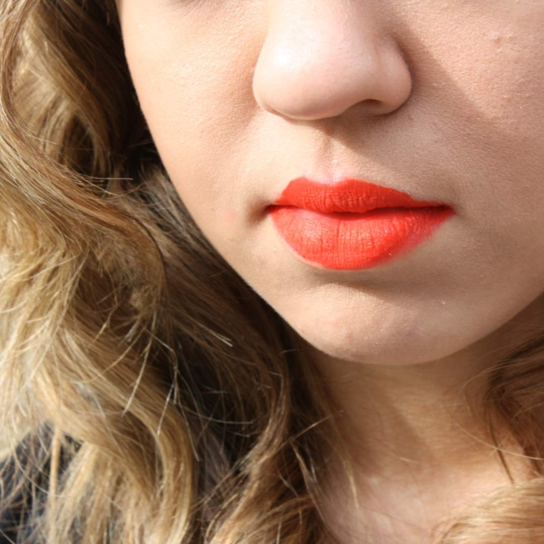 By The CliqueOn Fire Premium Matte Liquid Lipstick | Orange Red Cliquestick