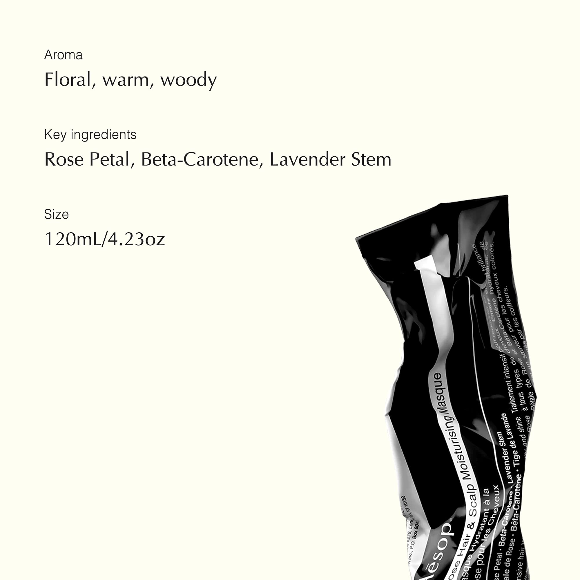 Rose Hair & Scalp Moisturising Masque (For All Hair Types) 120ml/4.23oz