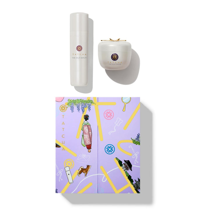 TATCHA The Silk Firming Set | Holiday Gift Set - The Silk Serum and The Silk Cream ($223 Value)