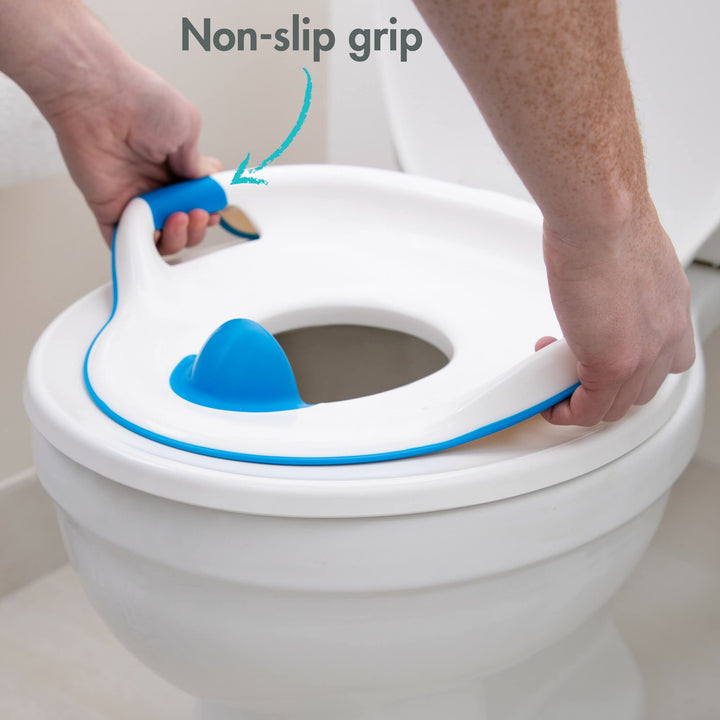 The First Years Soft Grip Trainer Seat, Blue