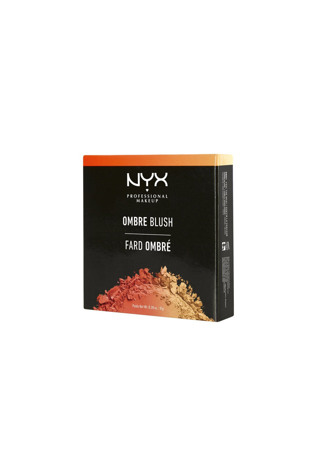 Nyx Professional Makeup Ombre Blush, Heat, 8g