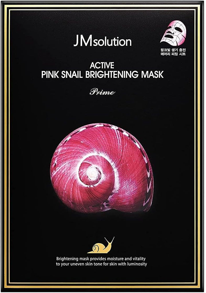 JMsolution Active Pink Snail Brightening Mask
