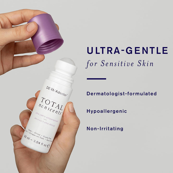 DERMAdoctor Total Nonscents Ultra-Gentle Antiperspirant 90ml/3oz