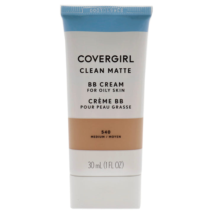 COVERGIRL - Clean Matte BB Cream, Oil-Free, Long-Lasting, Sensitive Skin, Lightweight, 100% Cruelty-Free