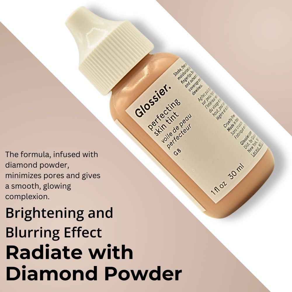 Glossier - Perfecting Skin Tint G8-1 fl oz / 30 ml