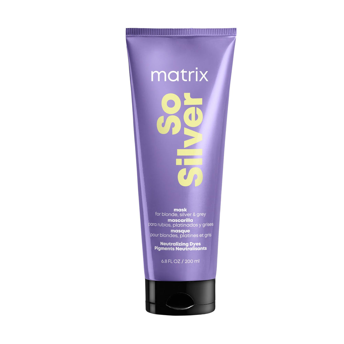 MATRIX Total Results So Silver Deep Conditioning Triple Power Toning Hair Mask, 6.8 Fl Oz