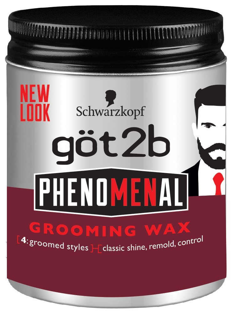 Phenomenal Grooming Hair Wax , 3.5 Ounce : Got2b Phenomenal Grooming Hair Wax, 3.5 Ounce
