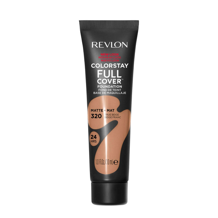 Revlon ColorStay Full Cover Foundation, True Beige, 1.0 Fluid Ounce