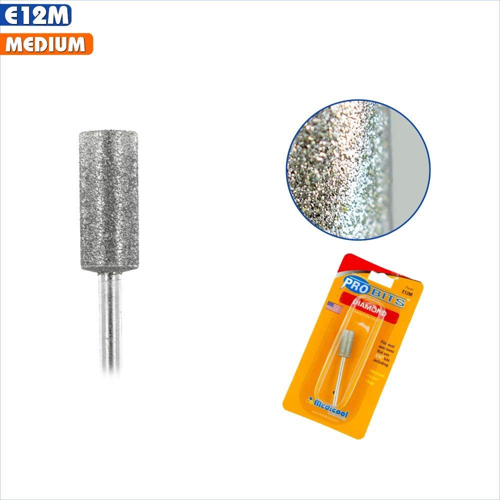 Barrel Medium : Pro Diamond Barrel Medium Nail Bits