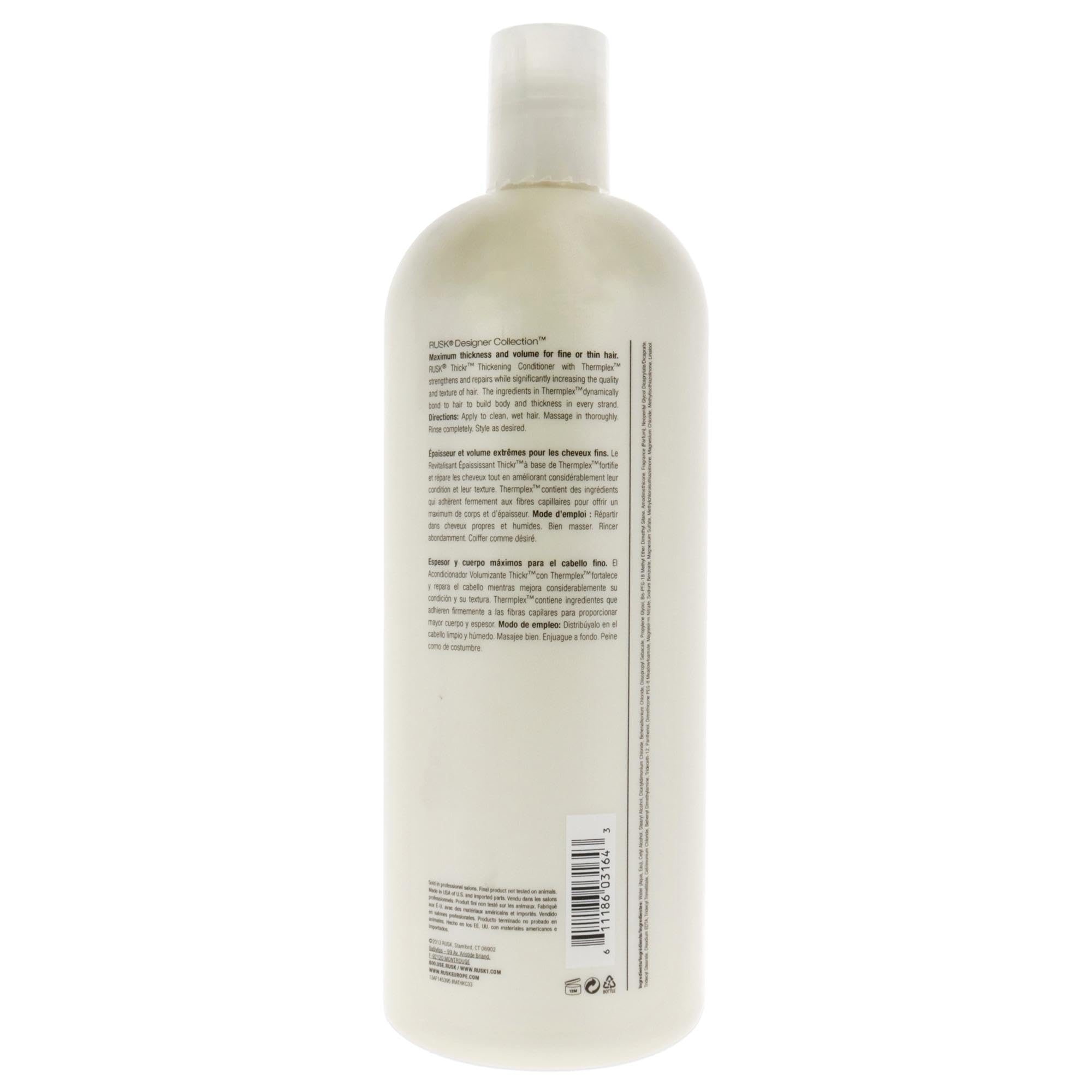 RUSK Designer Collection Thicker Thickening Conditioner