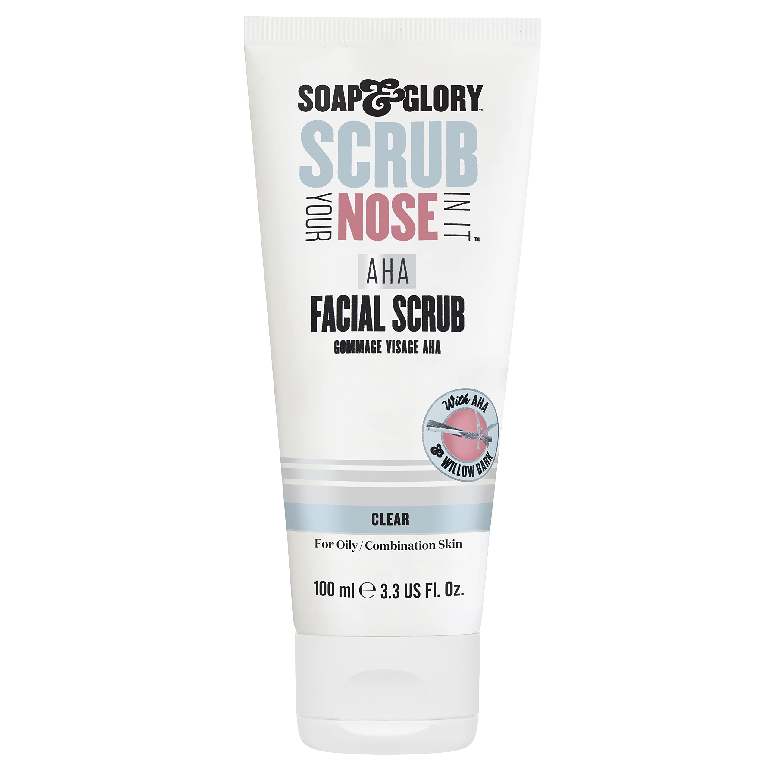 Soap And Glory Scrub Your Nose In It Facial Scrub Pore Refining Formula 100ml