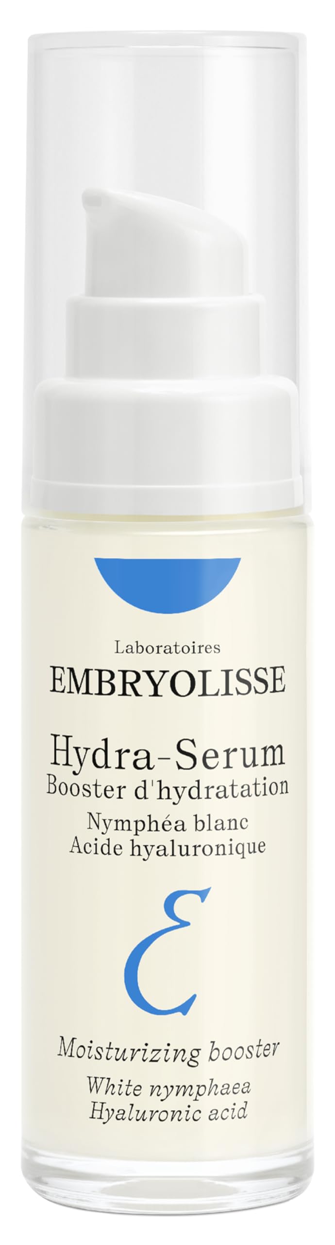 Embryolisse Hydra-Serum, Ultra-Hydrating Lightweight Hyaluronic Acid Facial Serum with White Water Lily, For Oily to Combination Skin, 1.01 Fl Oz