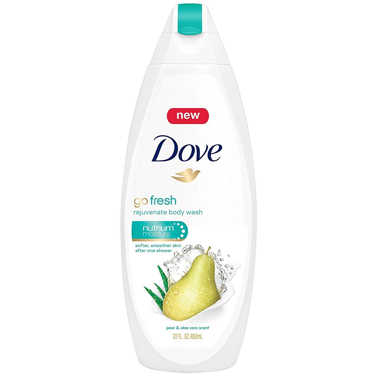 Dove go fresh Body Wash, Pear and Aloe Vera 22 oz