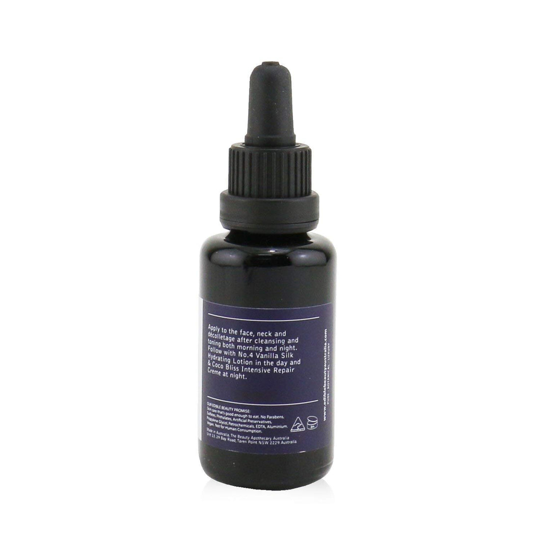 Edible Beauty Natural Ageless Serum, Collagen booster with Vitamin C and Hyaluronic Acid, Firming, Hydrating and Brightening Serum, 1.69 fl oz/50 ml