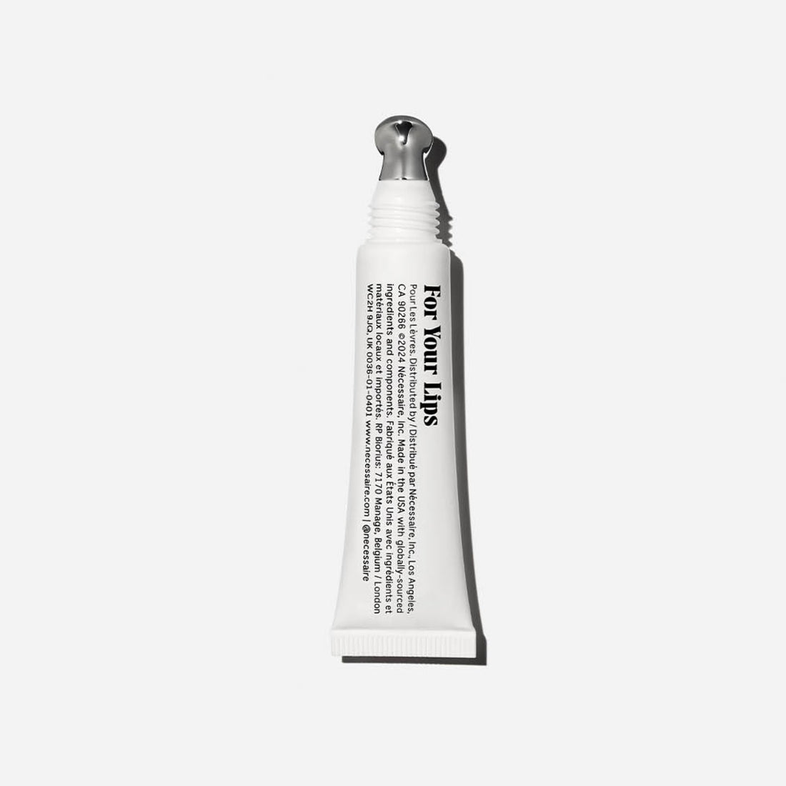 Nécessaire The Lip Balm | Hydrating Lip Balm for Women and Men, Clear, Mint, Multi-Ceramide, Treatment Balm | Instant Relief for Dry, Chapped Lips | Cooling Hypoallergenic Tip | Non-Sticky (0.5 fl oz)