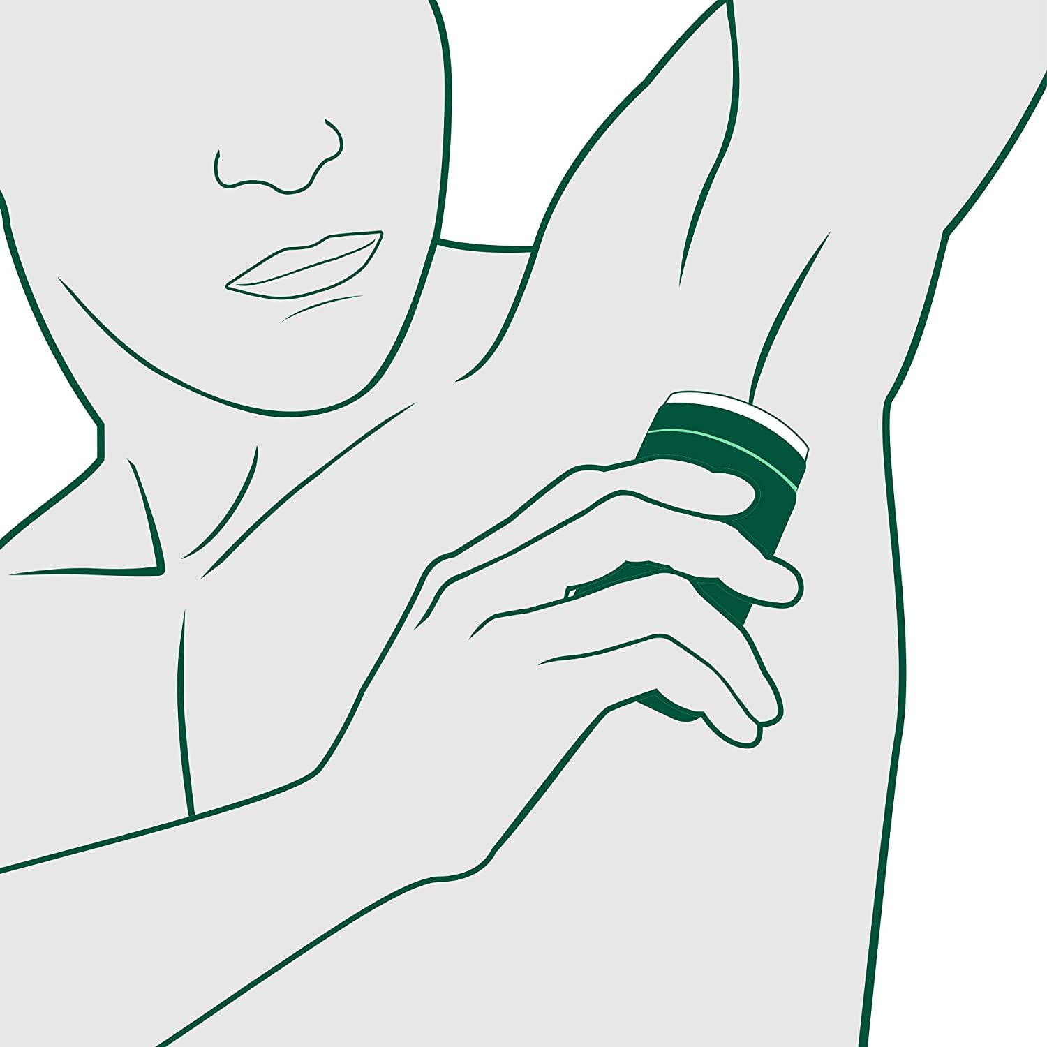 Mitchum Men Advanced Control, Clean Control Invisible Solid 2.7 oz (Pack of 4)