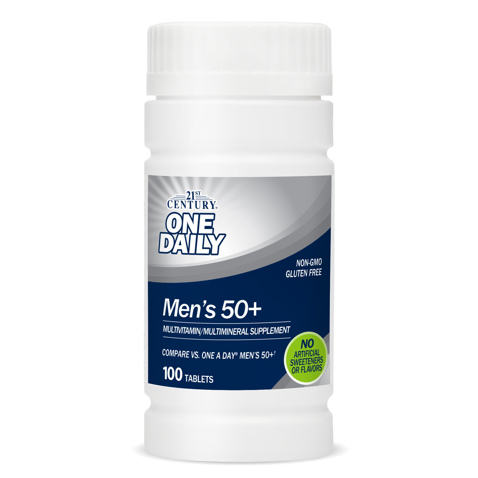 21st Century One Daily Men's 50+ Tablets, 100 Count