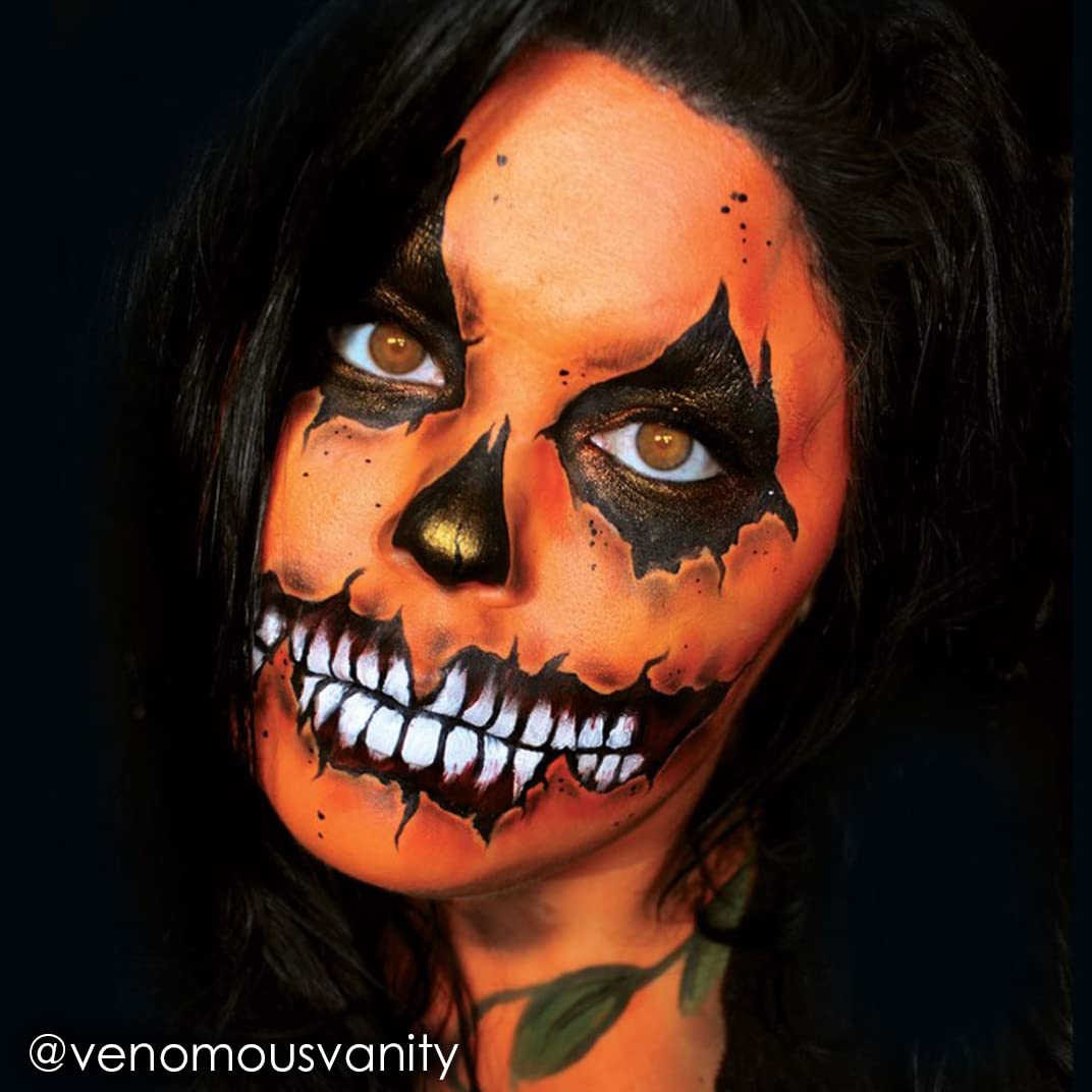 Mehron Makeup Fantasy F/X Water Based Face & Body Paint (1 oz) (Orange)