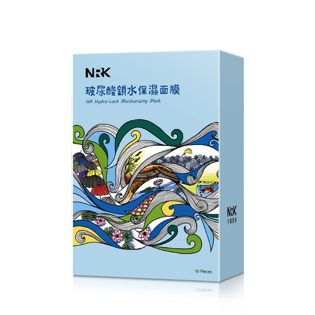 NRK HA Hydro Lock Moisturizing Mask 10 pcs & x73BB;& x5C3F;& x9178;& x9396;& x6C34;& x4FDD;& x6FD5;& x9762;& x819C;