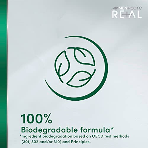 DOVE MEN + CARE Real Bio-Mimetic Care Shampoo & Conditioner Reconstruct 2 Count For Damaged Hair Sulfate Free Shampoo & Silicone-Free Conditioner with Coco Fatty Acid + Vegan Keratin 10 Oz