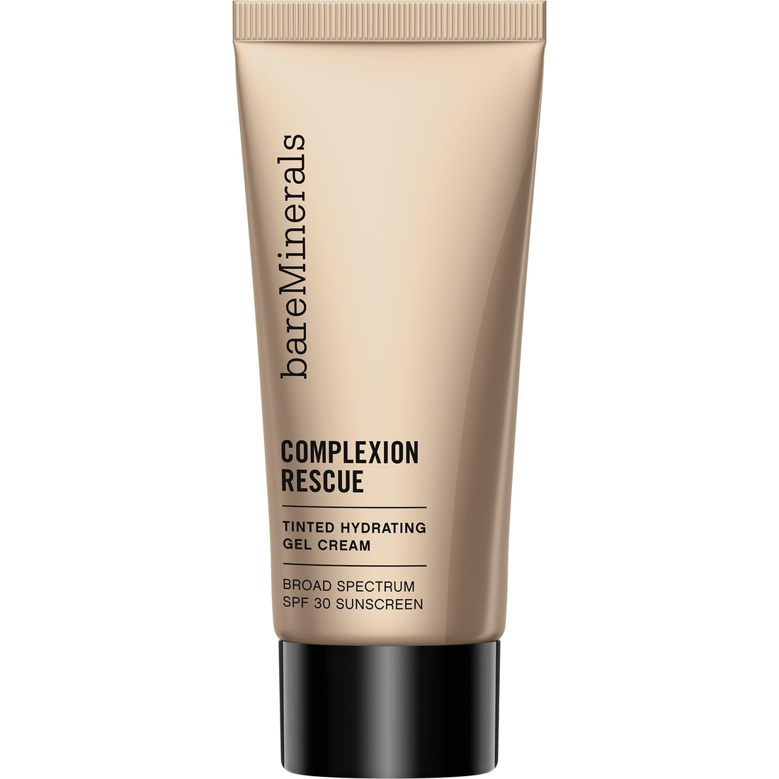 bareMinerals Complexion Rescue Tinted Moisturizer for Face with SPF 30, Vegan Tinted Mineral Sunscreen with Hyaluronic Acid, Mini Size, Suede 04