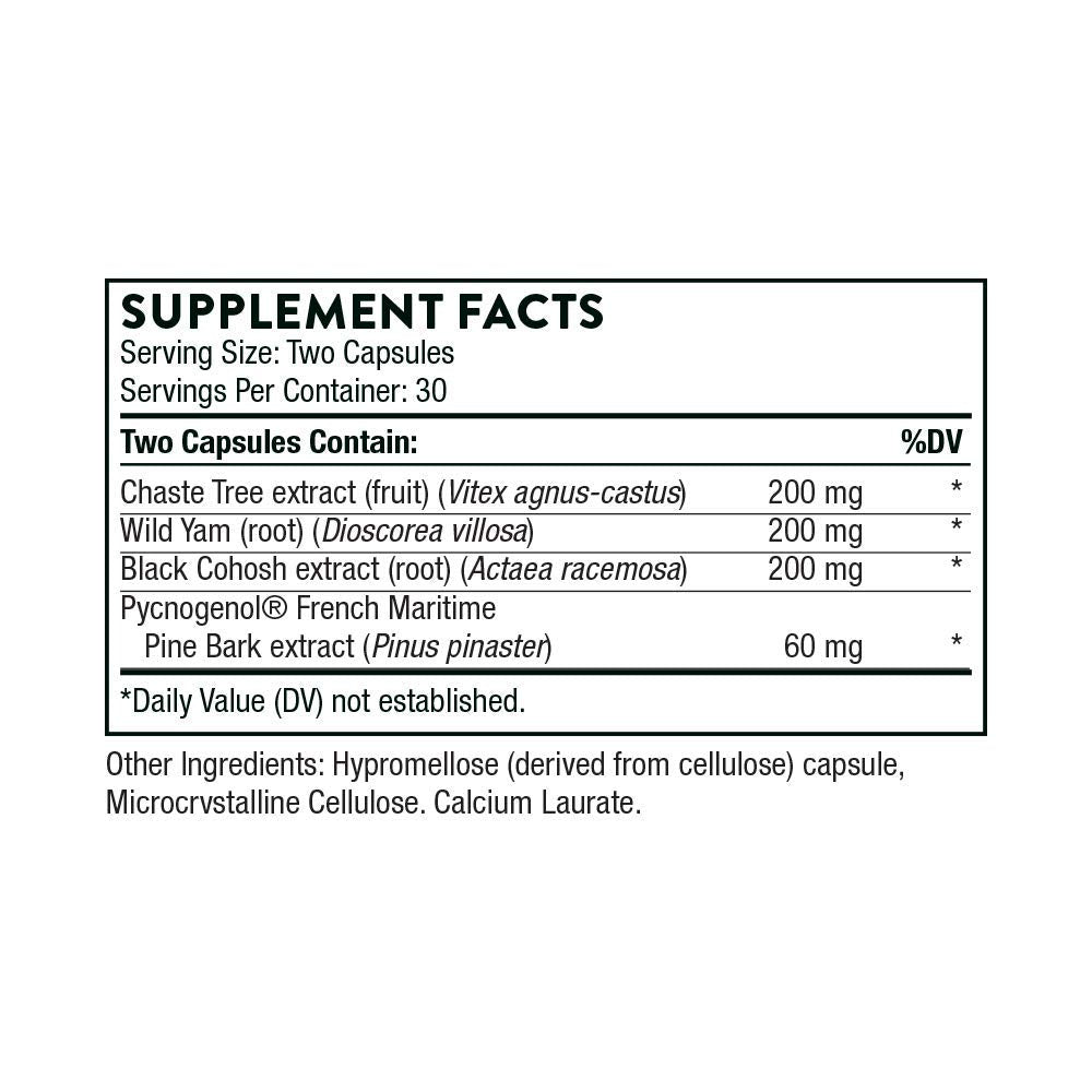 THORNE Meta-Balance - Nutritional Support for Women During Menopause - 60 Capsules