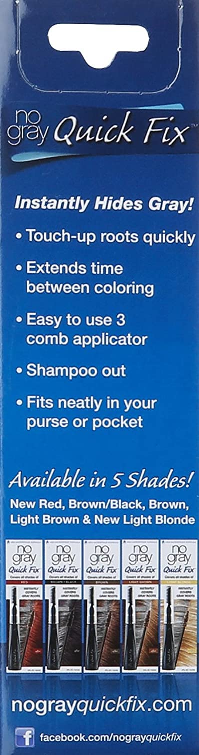 Developlus No Gray Quick Fix Brwn/Bl Size .5z Brown/Black