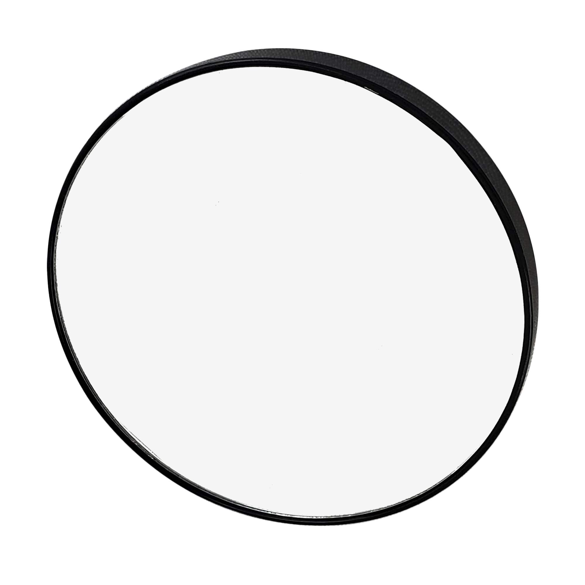 Vanity Mirror with 2 suction cups. Has a powerful 12x magnification for a more intricate view. 5 DIAMETER. PERFECT FOR EYEBROW TWEEZING AND EASY TO TRAVEL WITH FOR EVERYDAY USE.