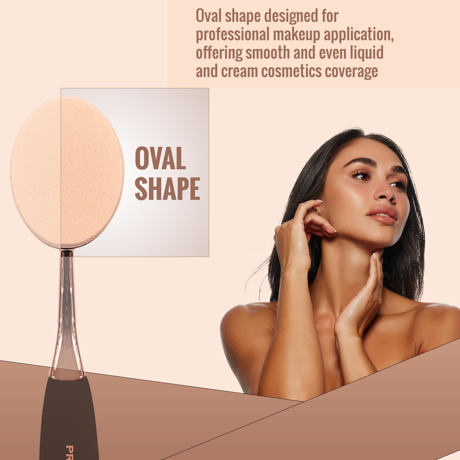 Profusion Cosmetics Deluxe Pro 5 Piece Beauty Sponge Vault Set