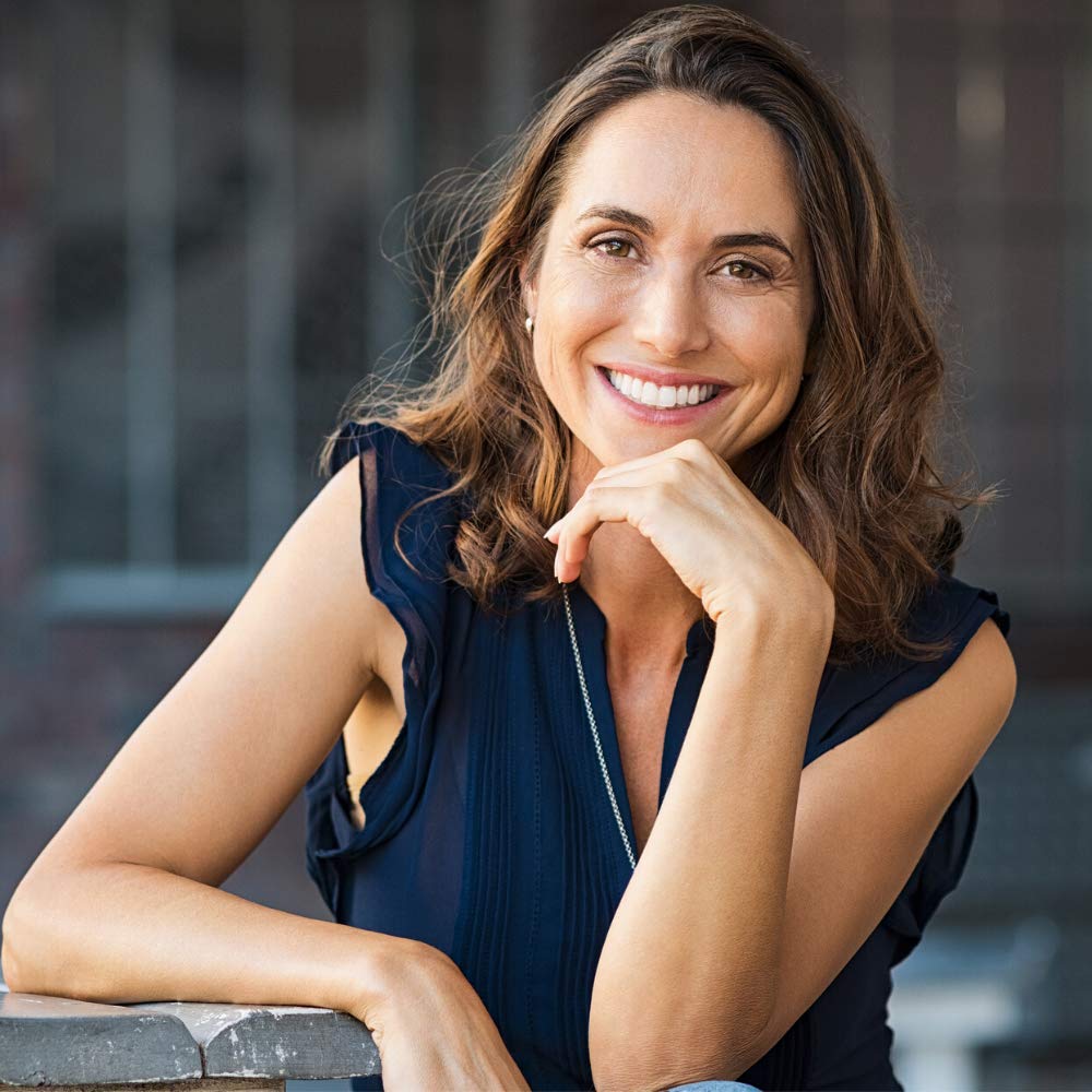 Root Touch Up Powder, All-Natural Luxury Root Concealer With Brush, Crushed Minerals, Fast and Easy Total Grey Hair Cover Up For Dark, Brown and Blonde Hair .32 Ounce (Dark Brown)