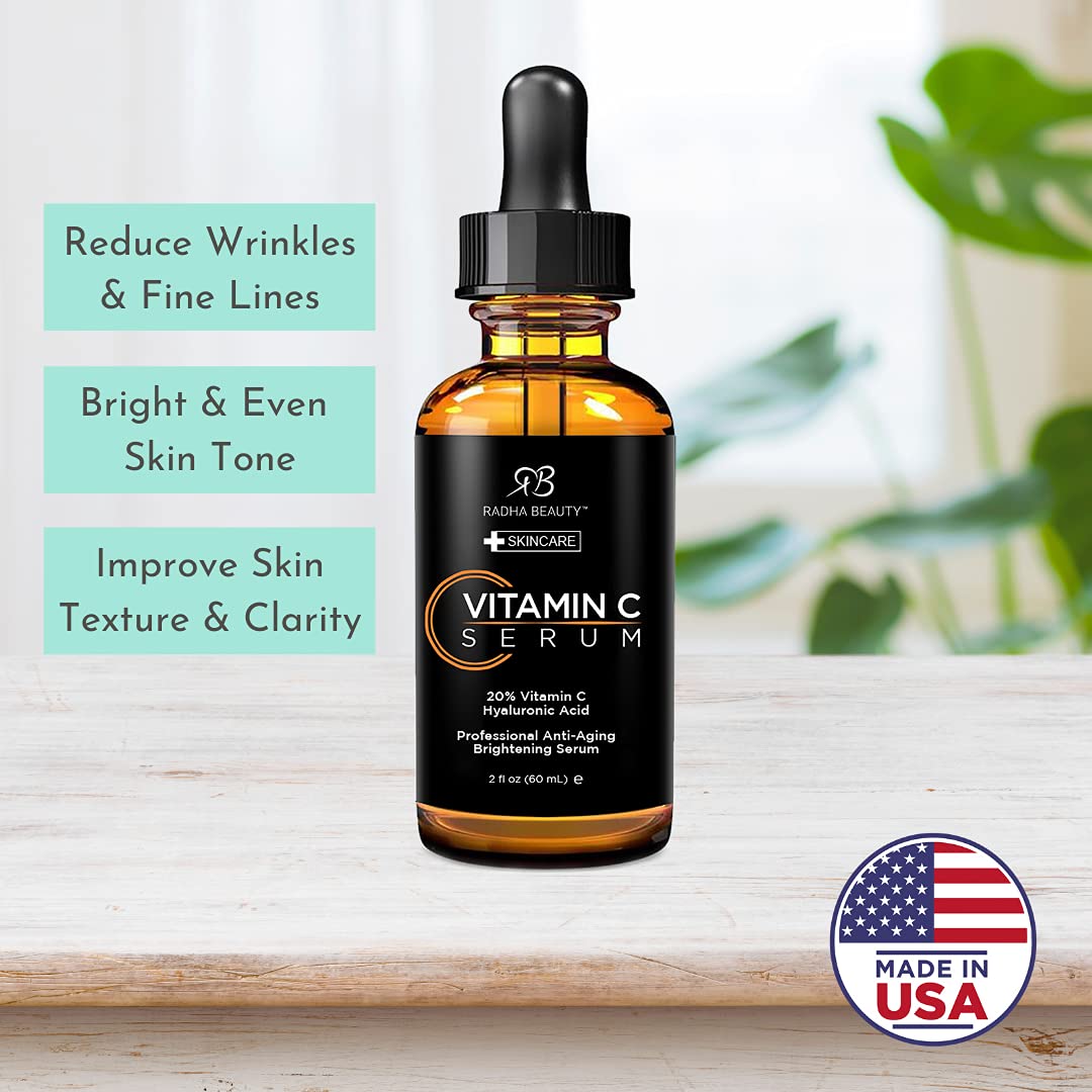 Radha Beauty Vitamin C Serum For Face - 2 Fl. Oz