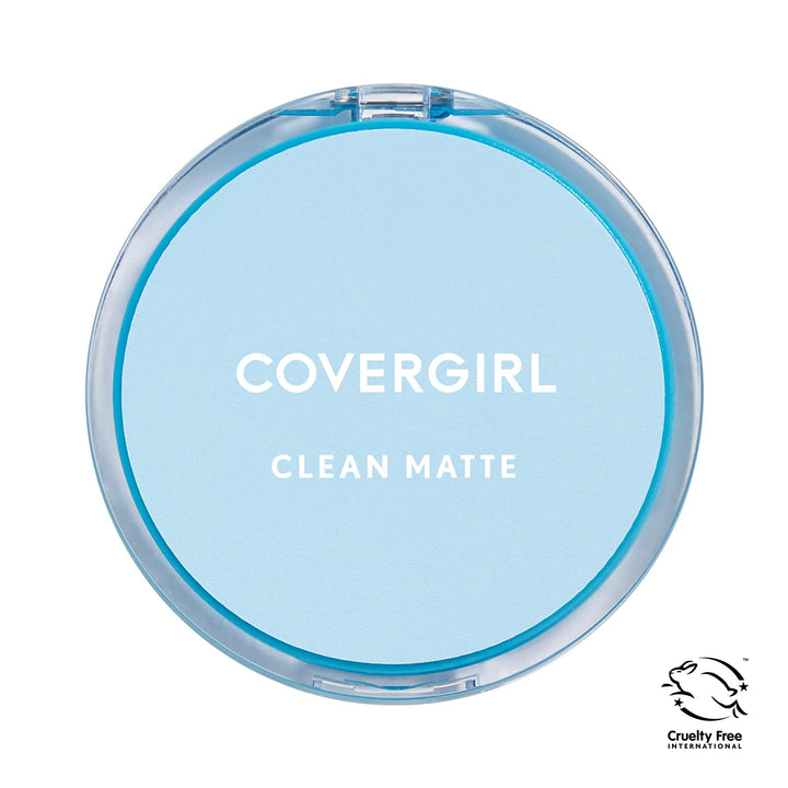 COVERGIRL Clean Matte Pressed Powder Medium Light.35 oz