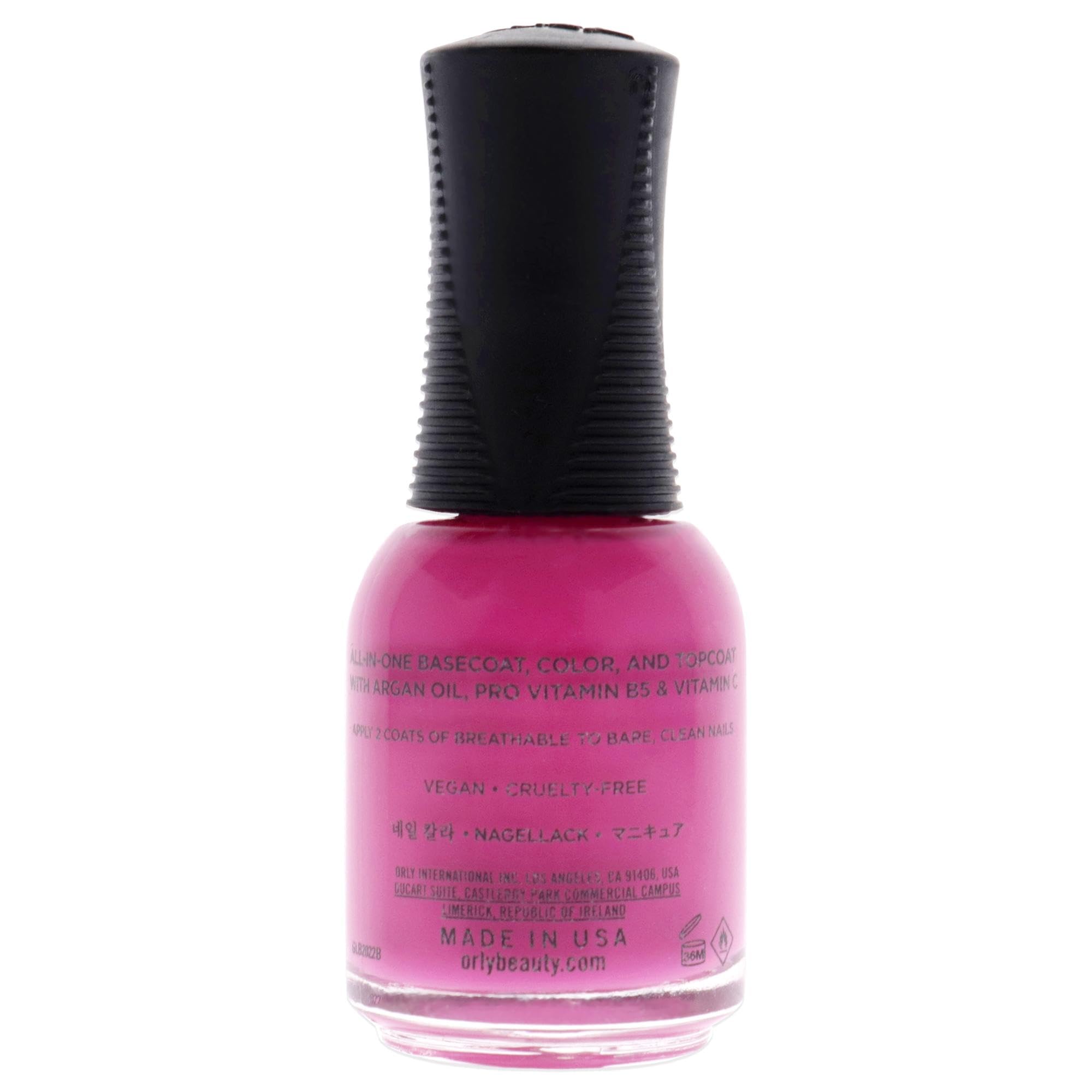 Orly Breathable Lacquer - Treatment+Color - Berry Intuitive - 18 Ml/0.6 Oz