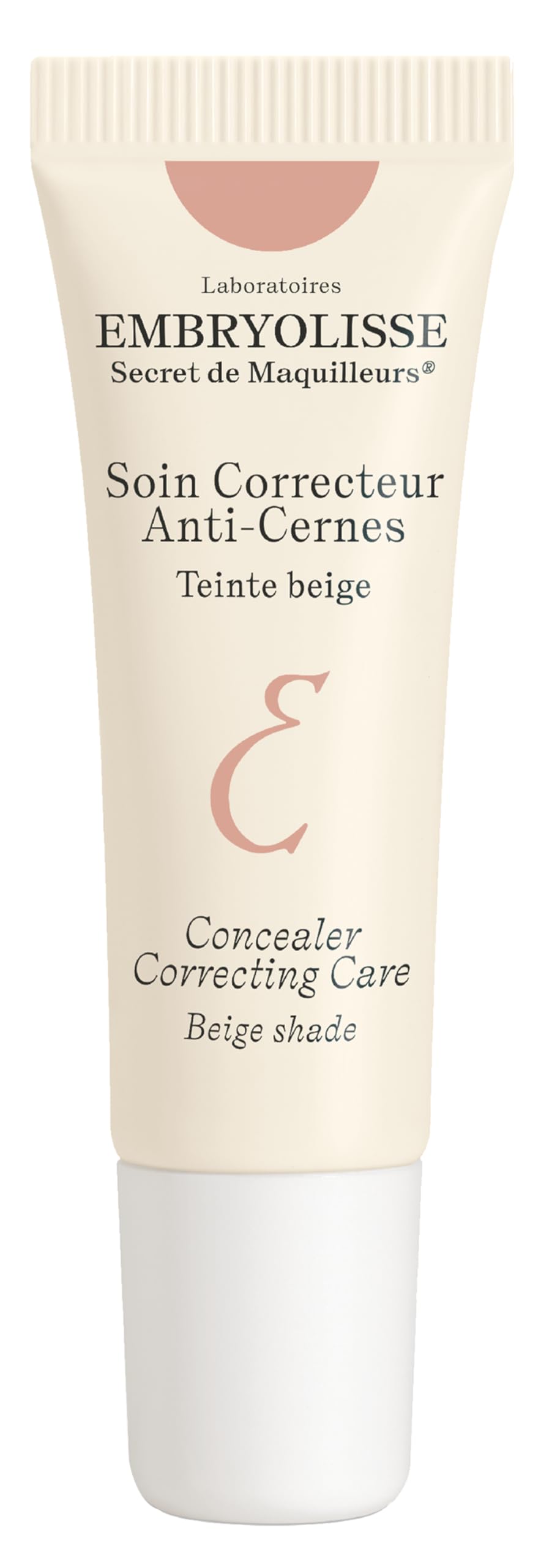 Embryolisse Concealer Correcting Skincare, Beige, Covers Dark Circles & Puffiness, Hydrating Under Eye Makeup with Age-Defying Vitamin B3 & E, 0.27 fl oz