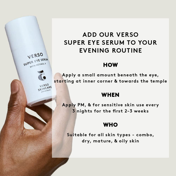Verso Skincare Verso Skincare Super Eye Serum 1 oz.