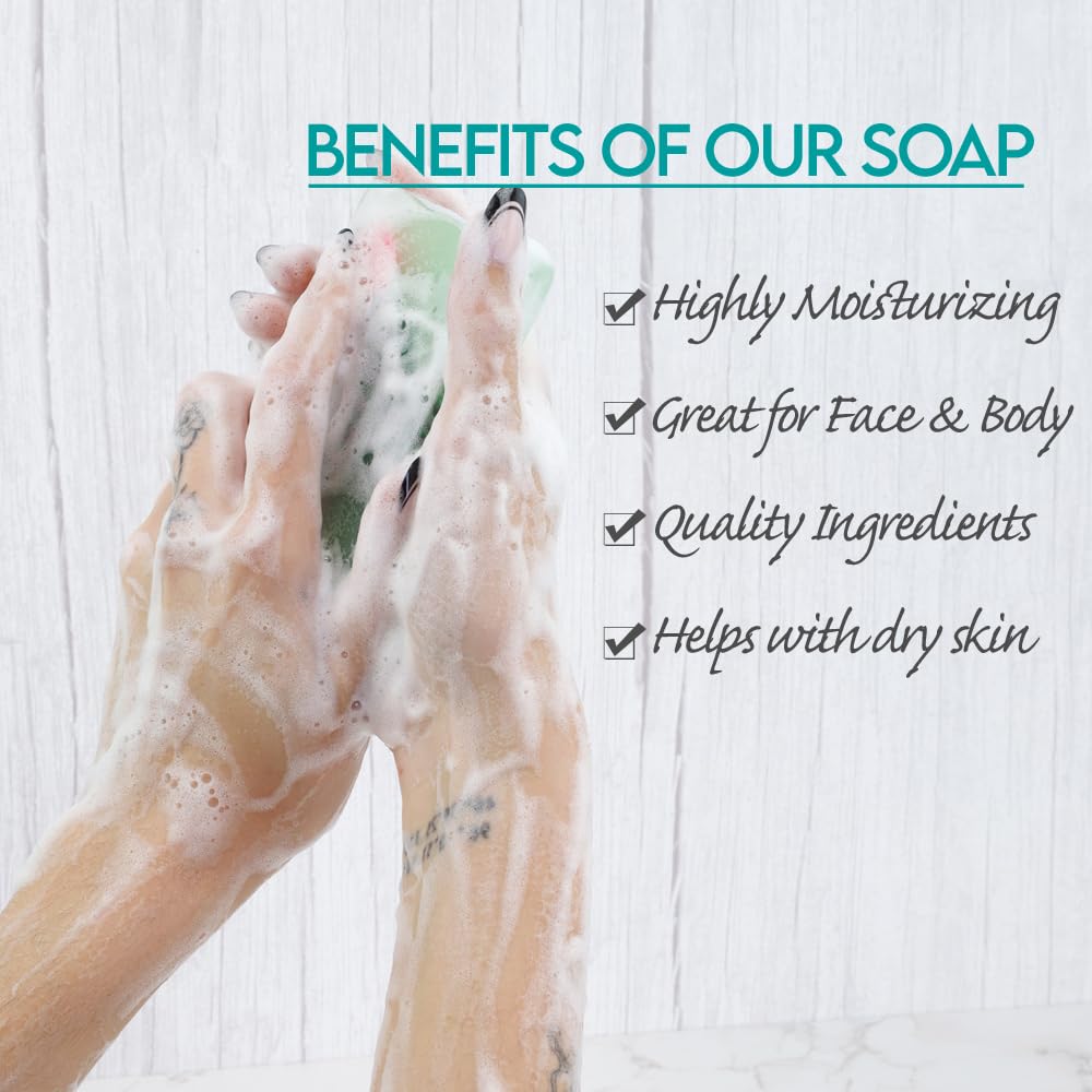 Primal Elements Snowy 5.8 Oz. Handmade Glycerin Bar Soap