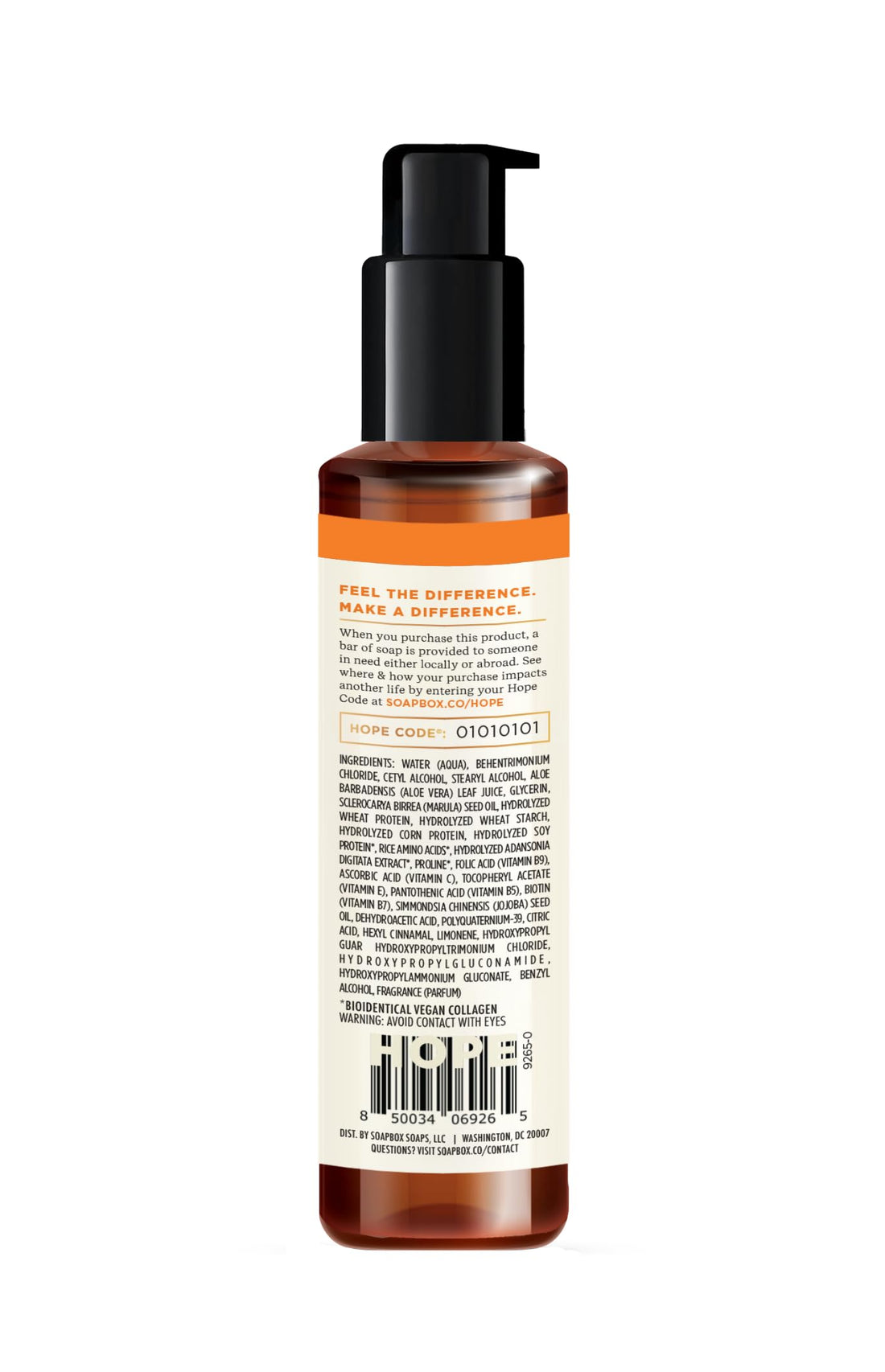 Soapbox Let's Bond Hair Treatment with Collagen Peptides - Repair Damaged Hair, Prevent Breakage, Nourish & Strengthen Fine, Frizzy Hair, Paraben Free & Color Safe, 5oz
