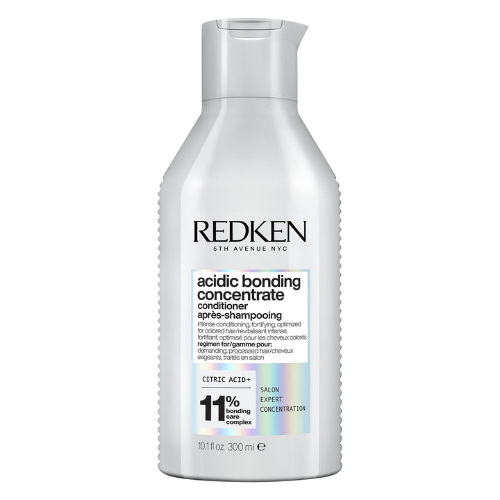 Redken Bonding Conditioner for Damaged Hair Repair | Acidic Bonding Concentrate | For All Hair Types | 10.1 Fl Ounce