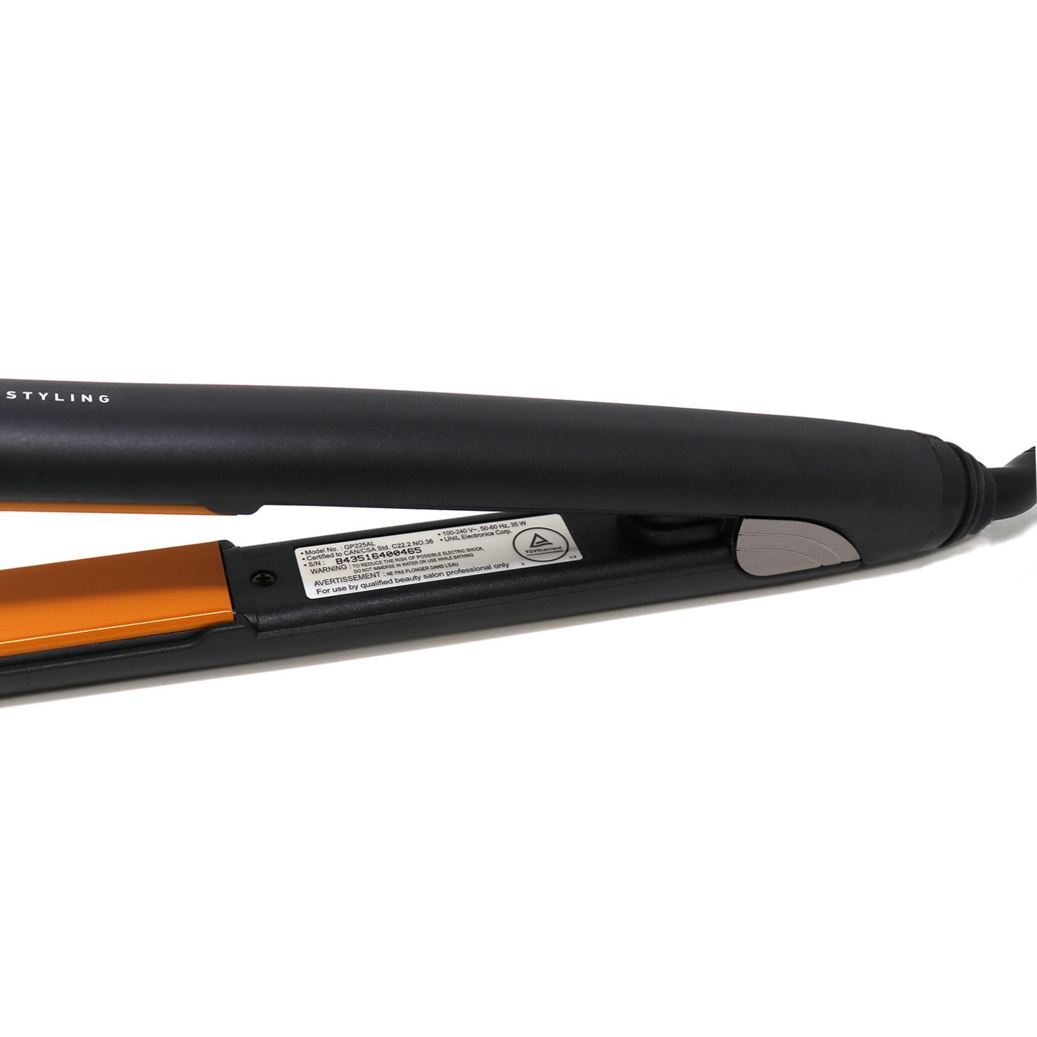 Glampalm 1 Inch Pro Professional Ceramic Hair Styling Iron