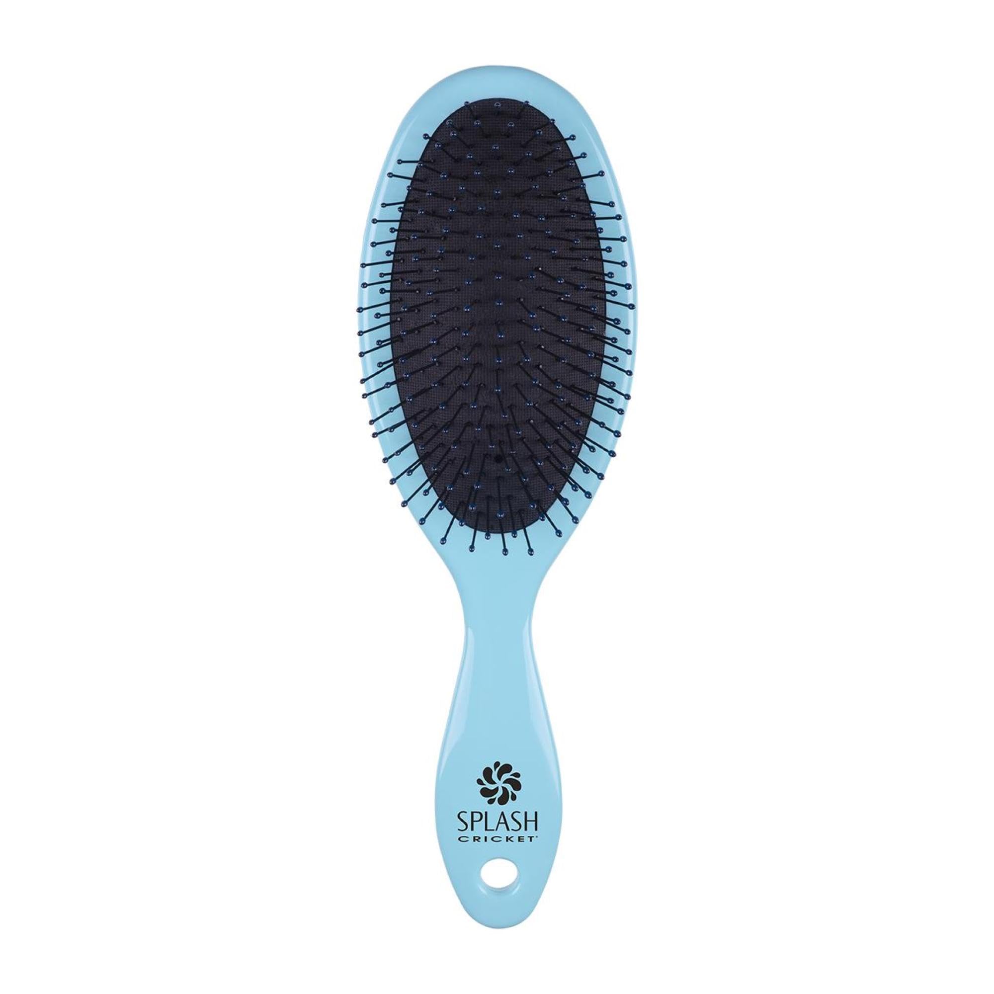 Cricket Splash Detangling Brush, Blue, 6 Ounce