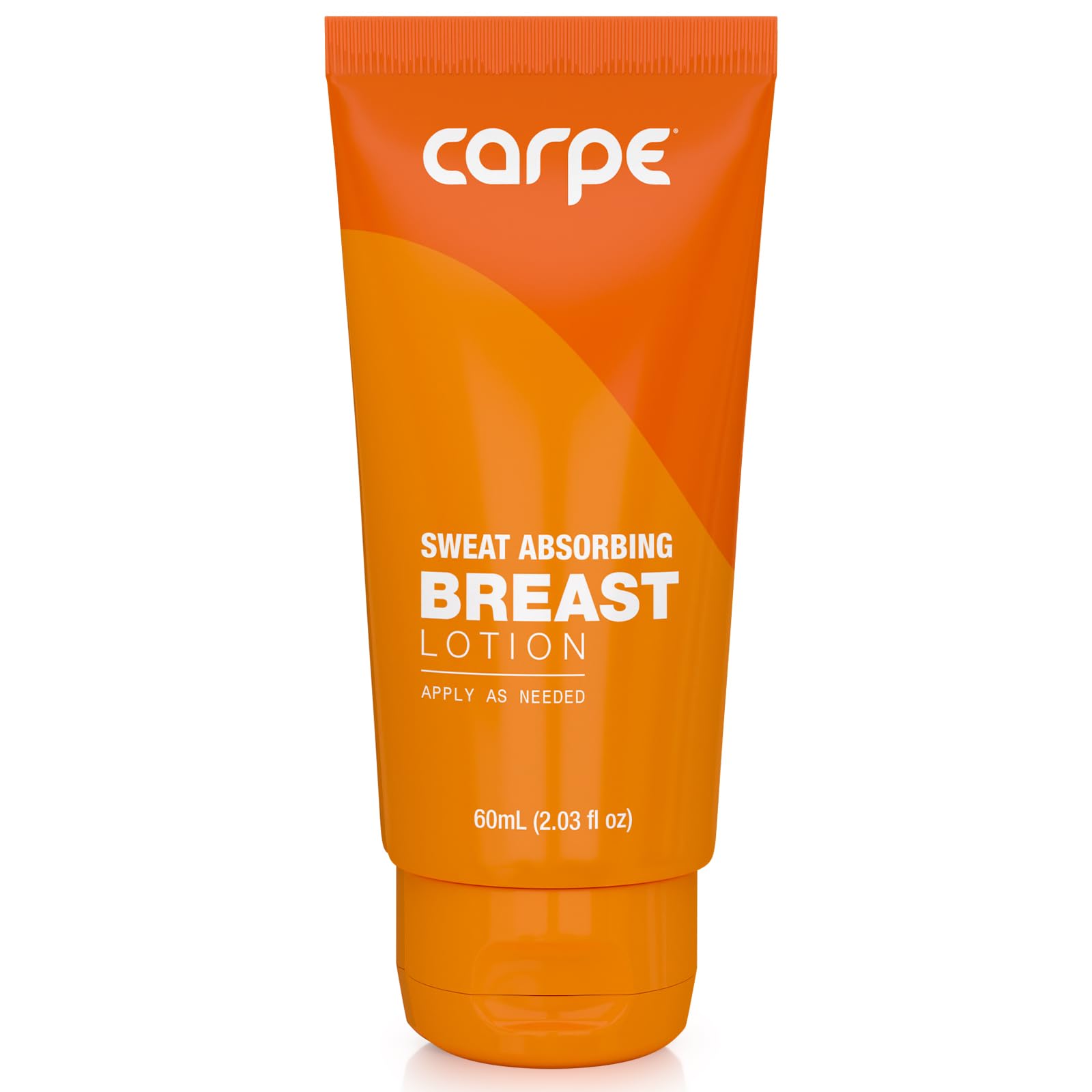 Carpe No-Sweat Breast - Helps Keep Your Breasts and Skin Folds Dry - Sweat Absorbing Lotion - Helps Control Under Breast Sweat - Great For Chafing and Stain Prevention