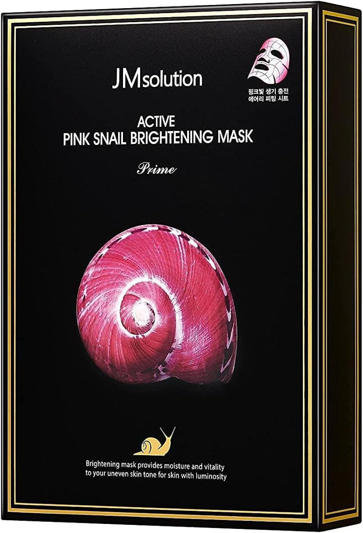 JMsolution Active Pink Snail Brightening Mask